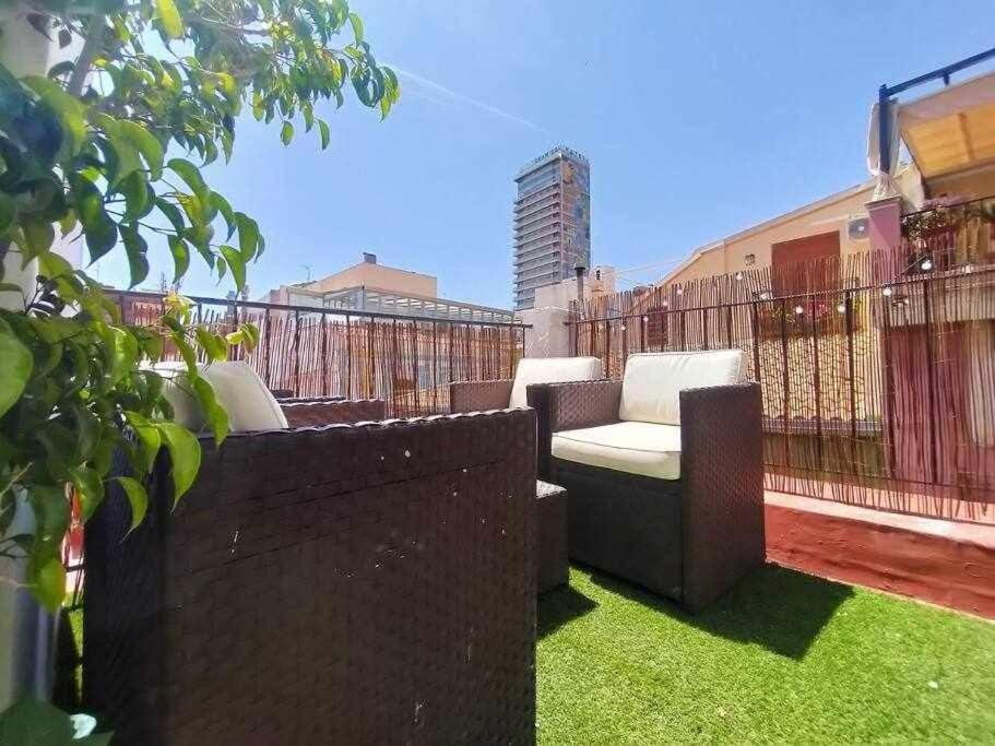 Dirdam Cascoantiguo -Roof Top -4 Min Playa Alicante Zewnętrze zdjęcie